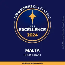 Label d'Excellence 2024 des Dossiers de l'Épargne - Matla BoursoBank