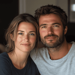 Portrait de Nathalie et Laurent B.